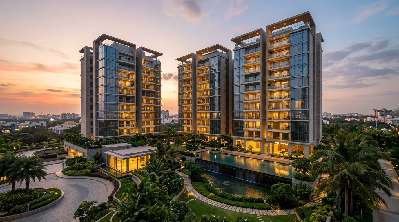 Barca at Godrej MSR City Architectural Elevation